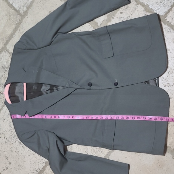 Brooks Brothers Suit Jacket Size 44L in Olive Color - Picture 3 of 9